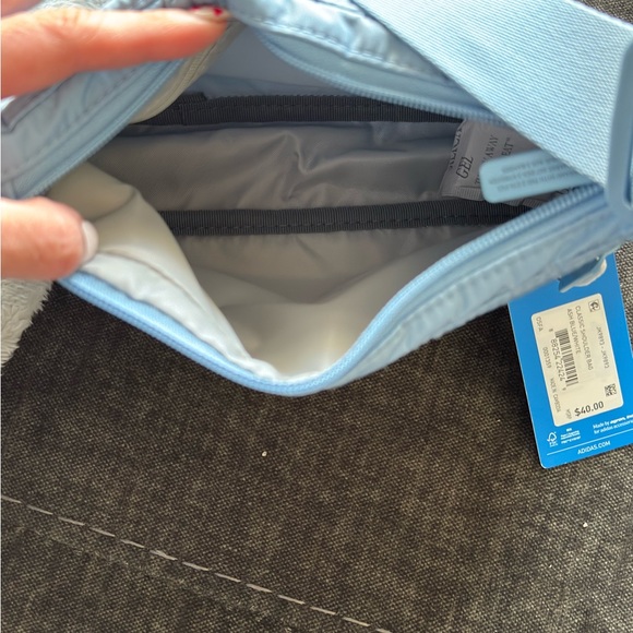 Adidas Sky Blue Shoulder Bag - Picture 2 of 3